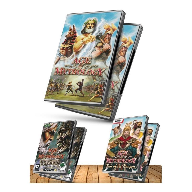 Age Of Mythology + The Titans + Rise of Dragon - Pc