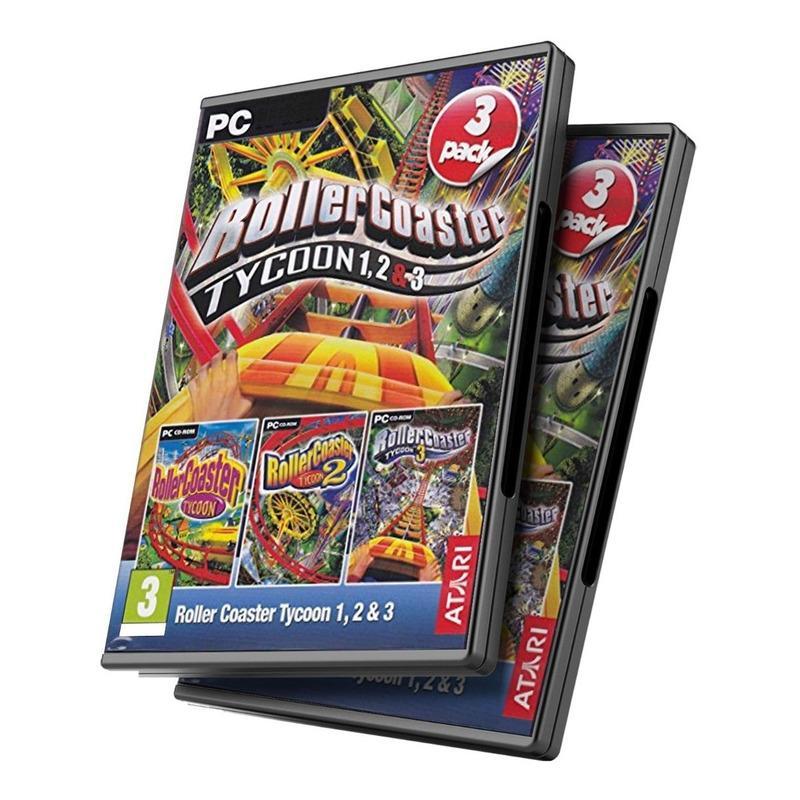 Rollercoaster Tycoon : Megapack Clasico - 3 en 1 - Pc