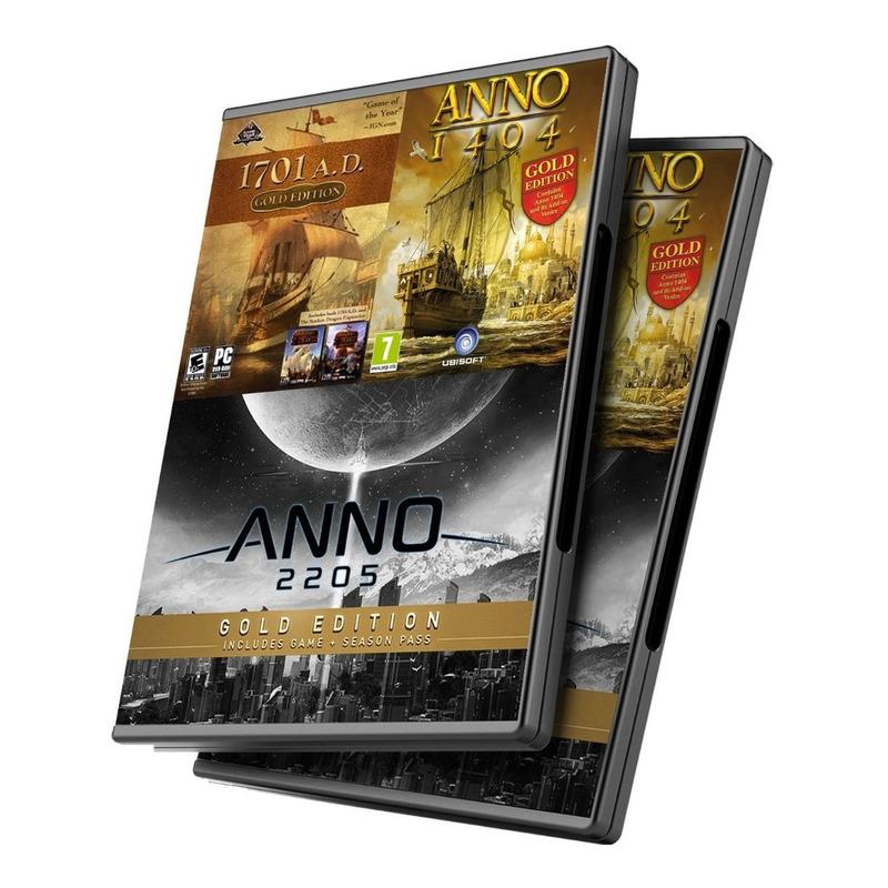 Anno 2205 Gold + 1404 Gold + 1701 Ad - Pc