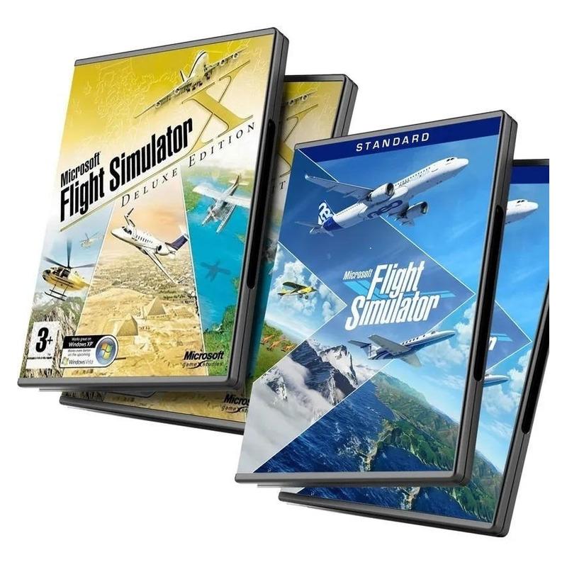 Microsoft Flight Simulator X Deluxe + Microsoft Flight Simulator 2020 - Pc
