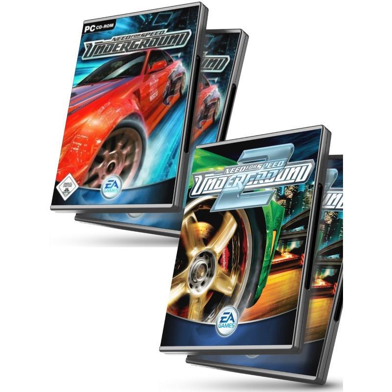 Need For Speed Underground 1 Y 2 + NFS Most Wanted - Pc