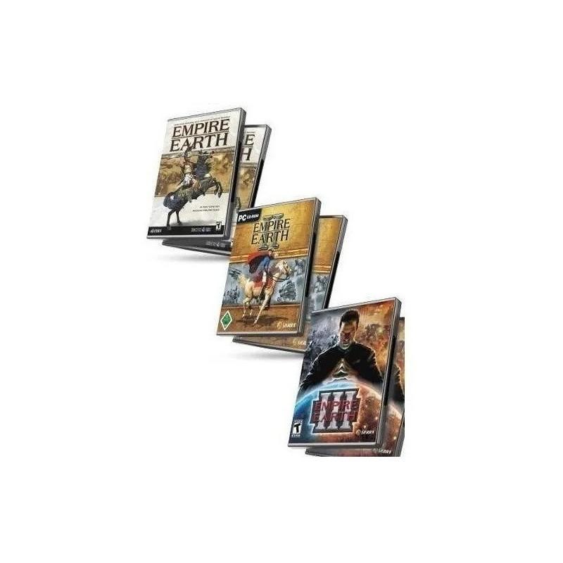 Empire Earth : Colección Completa - Trilogía 1 + 2 + 3 - Pc