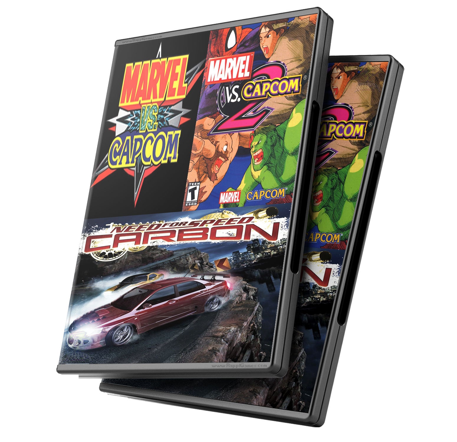 Marvel Vs Capcom 1 y 2 + Need For Speed Carbon - Pc